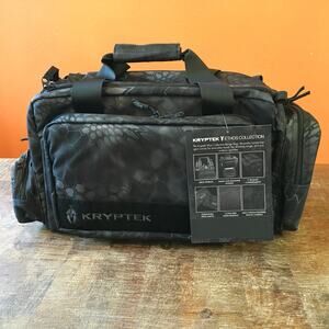 Kryptek Ethos Collection Range Bag Black Typhon Camo Tactical Gear Carrier NWT